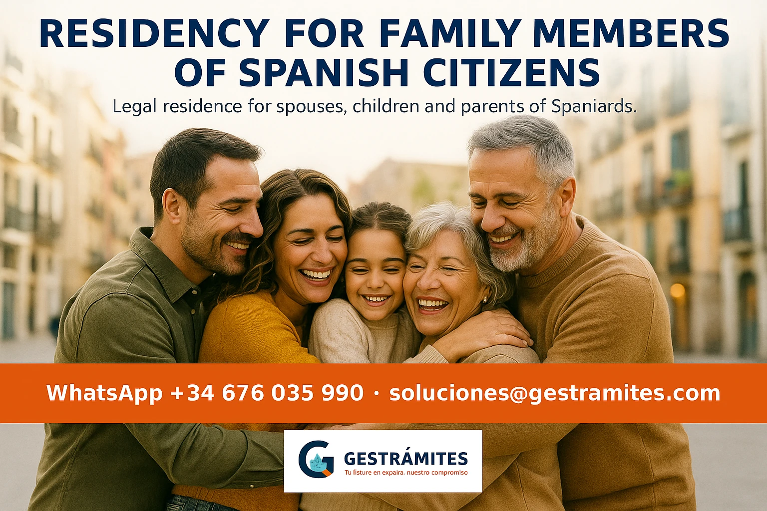 residencia para familiar de español destacado